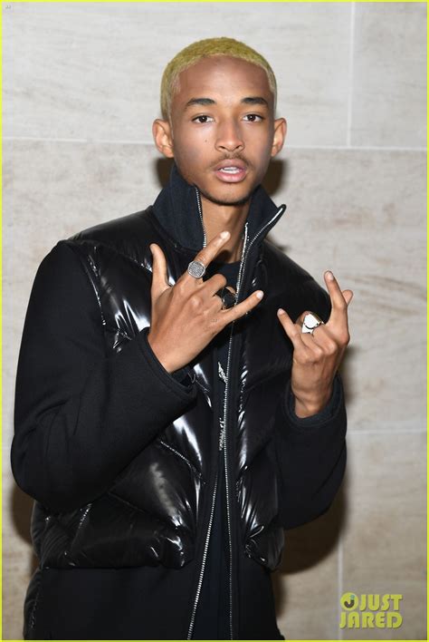 Jaden Smith among stars at Louis Vuitton's Paris show .